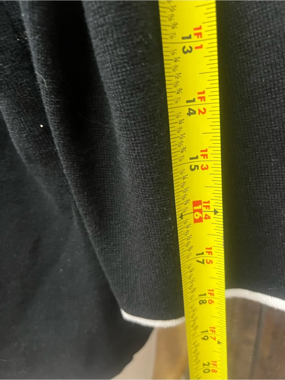 Chaps cardigan black